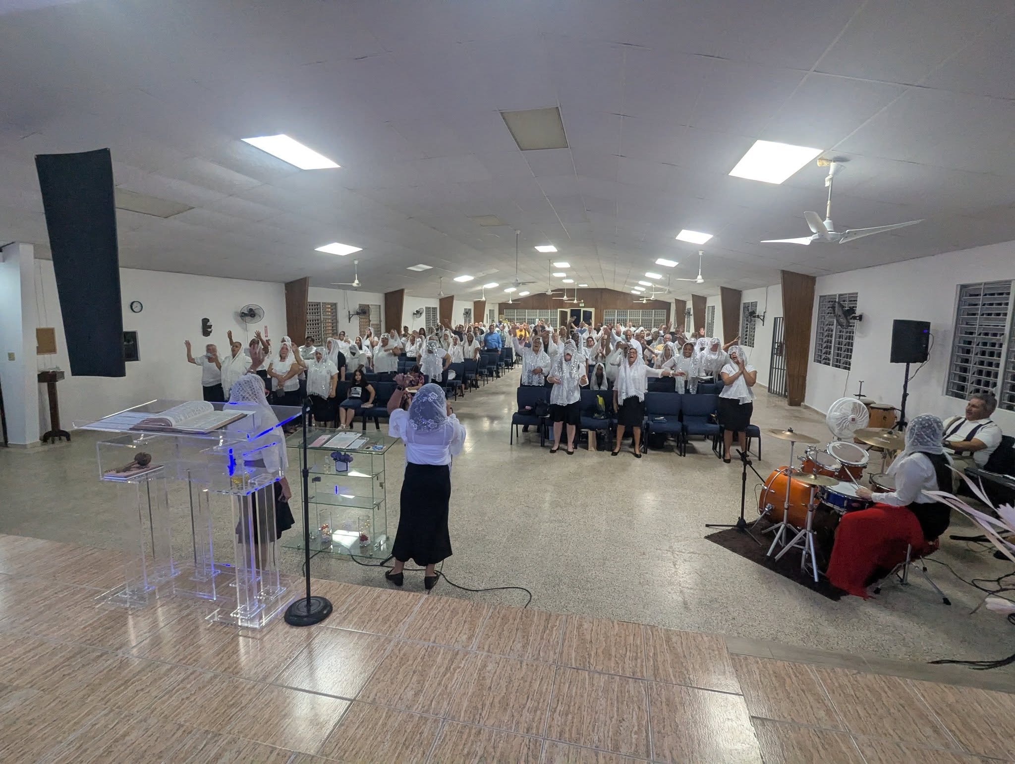 1er culto de damas a nivel estatal en P.R.  asamblea 2026